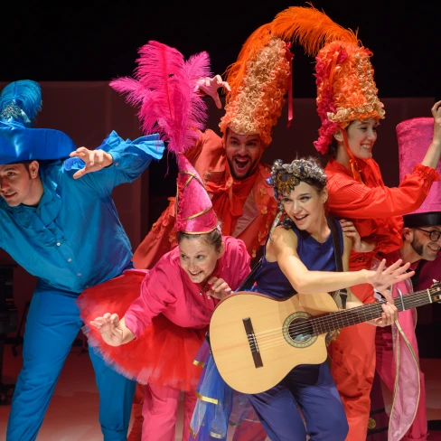Artistes de l'espectacle BaBeBra&Mozart, concert acústic de música clàssica per a nadons i petits