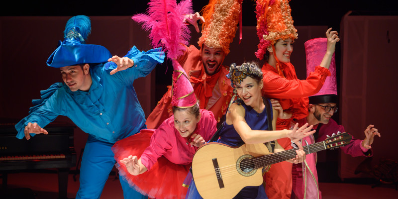 Artistes de l'espectacle BaBeBra&Mozart, concert acústic de música clàssica per a nadons i petits