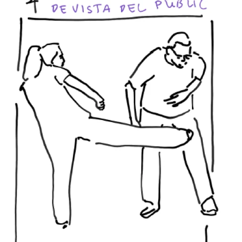 Relatoria gràfica: Lluita escènica - 2a part