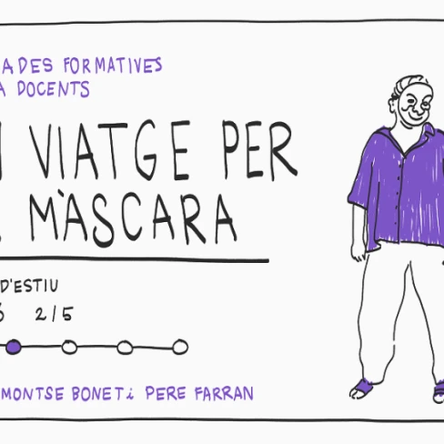 Relatoria gràfica: Un viatge per la màscara - 2a part