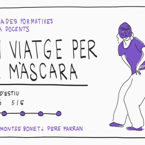 Relatoria gràfica: Un viatge per la màscara - 5a part