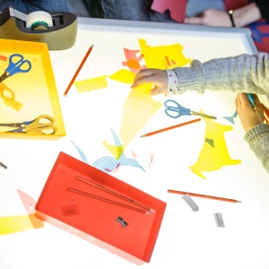 Portada del dossier educatiu de la visita Visitem i experimentem el Palau