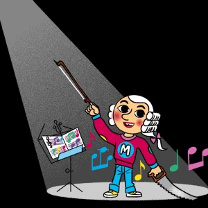 Portada de l'àlbum digital del concert Mamemi... Mozart!