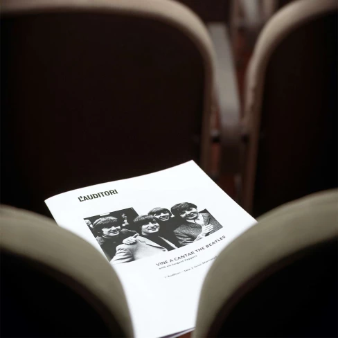 Portada de la guia d'anticipació del concert Vine a cantar per a TEA