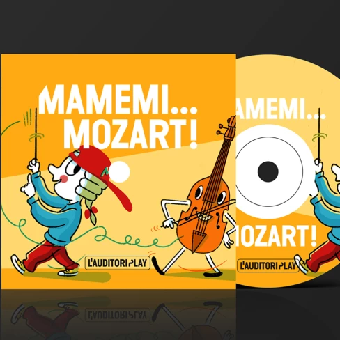 Portada de la guia didàctica del concert Mamemi... Mozart!
