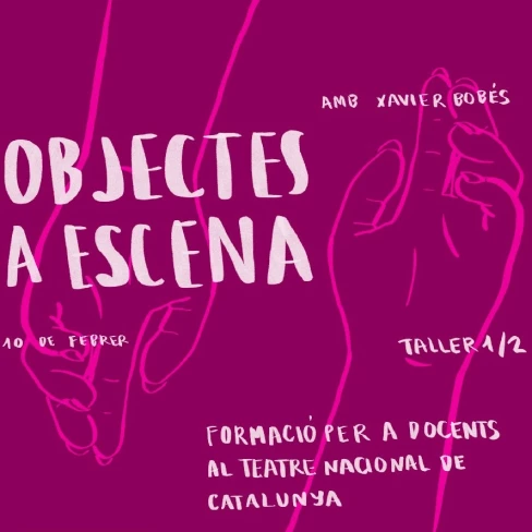 Relatoria gràfica de la formació Objectes a escena - Sessió 1