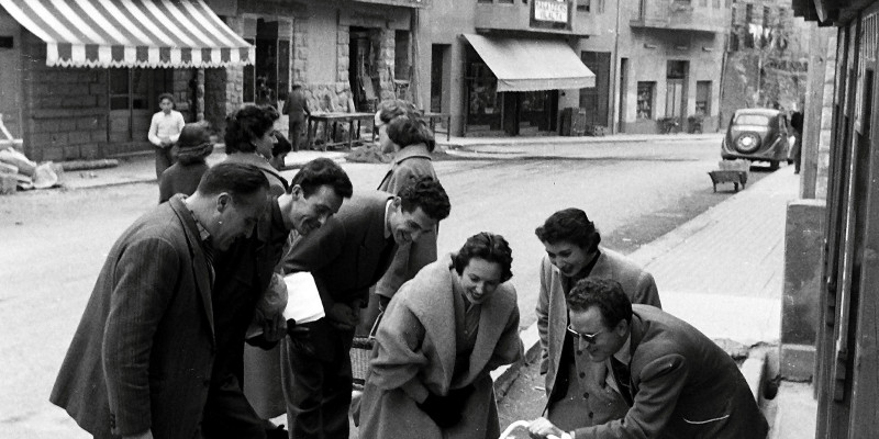 Escena dramàtica de l'obra Andorra de Max Frisch