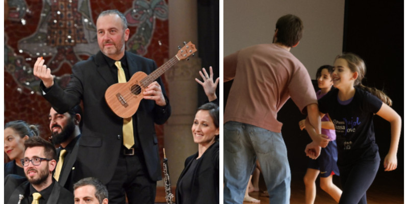 Itinerari amb concert al Palau i taller de dansa al Mercat de les Flors
