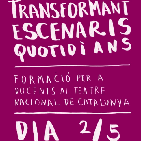 Relatoria gràfica de la formació Transformant escenaris - Part 2