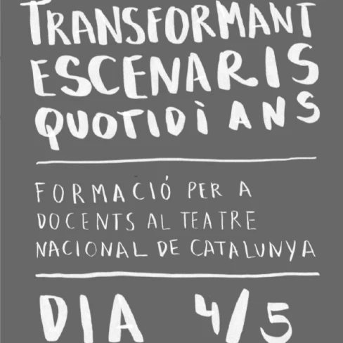 Relatoria gràfica de la formació Transformant escenaris - Part 4