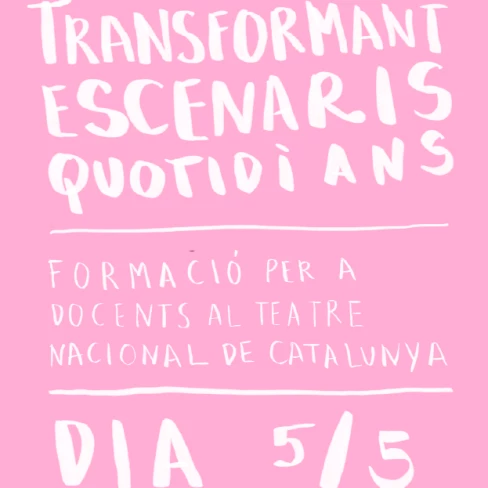 Relatoria gràfica de la formació Transformant escenaris - Part 5