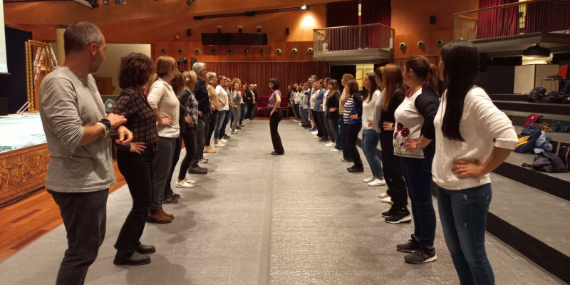Sessió de formació per a docents al Gran Teatre del Liceu