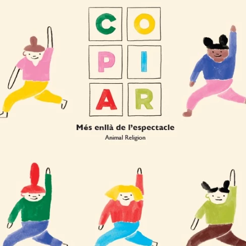 Portada del dossier pedagògic de l'espectacle Copiar