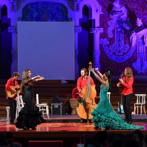Programa de mà del concert Flamenkat