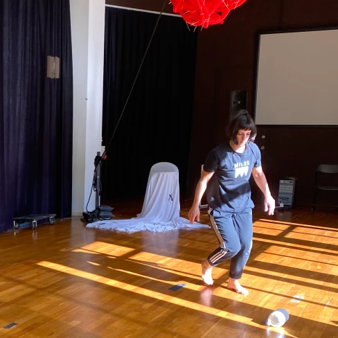 Vídeo d'assaig de l'espectacle ONA de Laura Alcalà