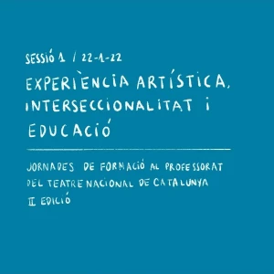 Relatoria gràfica de la formació Interseccionalitat i educació - Part 1