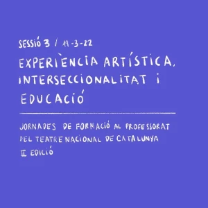 Relatoria gràfica de la formació Interseccionalitat i educació - Part 3