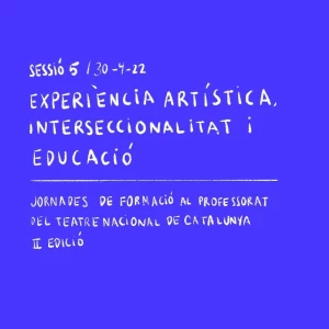 Relatoria gràfica de la formació Interseccionalitat i educació - Part 5