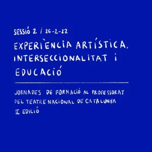Relatoria gràfica de la formació Interseccionalitat i educació - Part 2