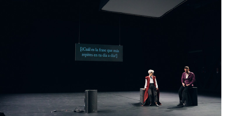 Espectacle amb la comunitat sorda de Barcelona sobre el silenci