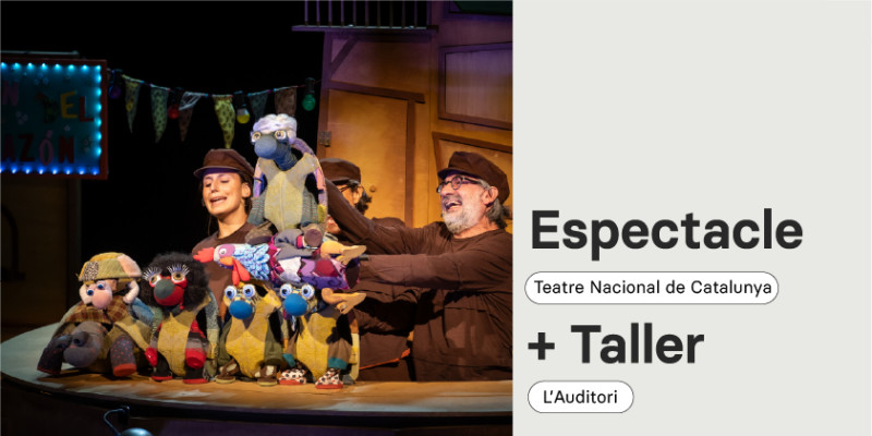 Taller per complementar l'itinerari de l'espectacle Sigues tortuga