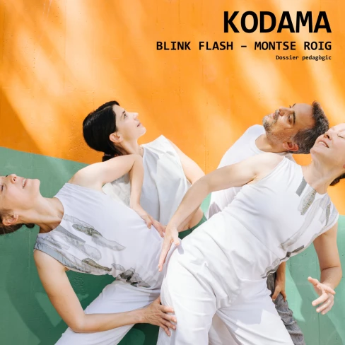 Portada del dossier pedagògic de l'espectacle Kodama
