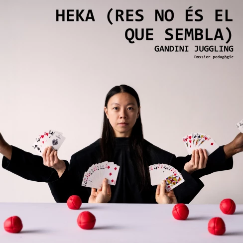 Portada del dossier de l'espectacle Heka